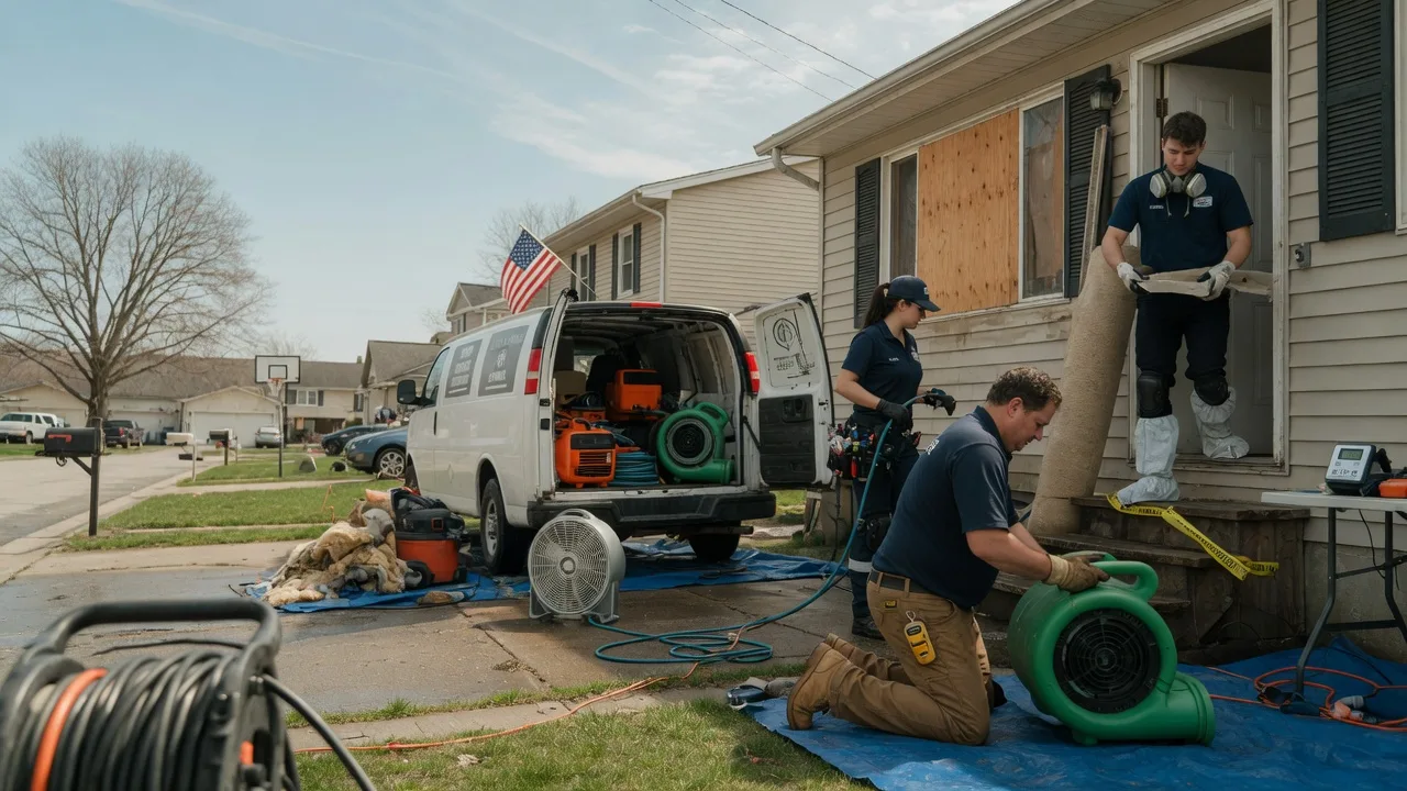 Water Damage Restoration in Shabbona, IL near me